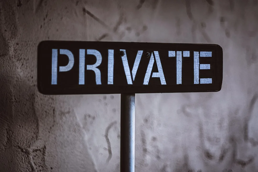 Contractenrecht Privacy